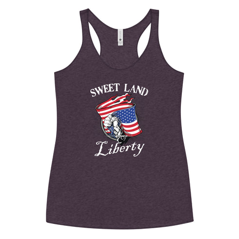 Sweet Land of Liberty Women's Tank Top - Mainstream Freedom
