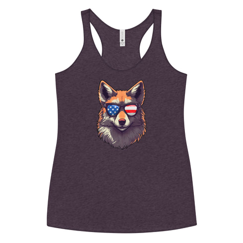 Furry Fox Women's Tank Top - Mainstream Freedom