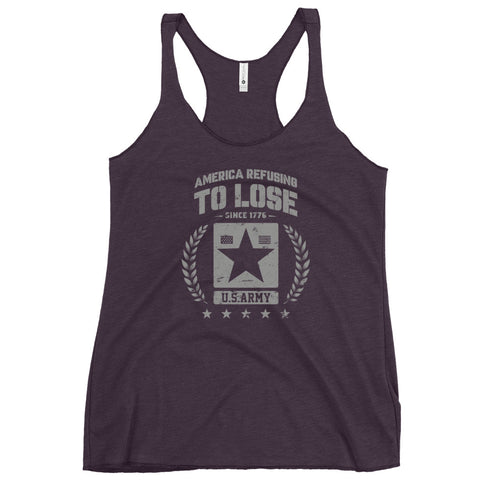 America Refusing To Lose Since 1776 Women's Tank Top - Mainstream Freedom