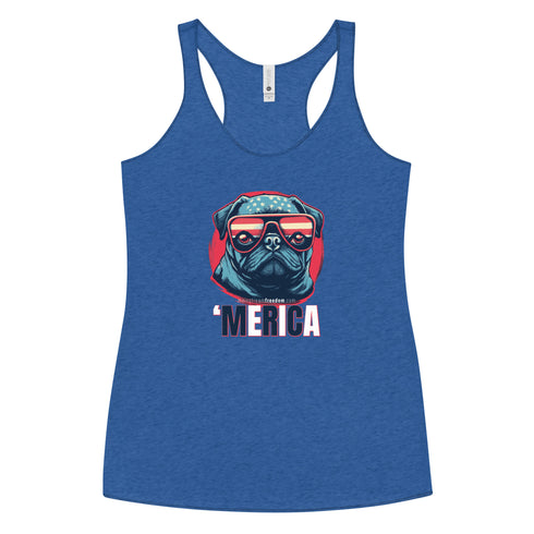 Merica Women's Tank Top - Mainstream Freedom