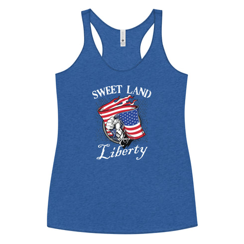Sweet Land of Liberty Women's Tank Top - Mainstream Freedom