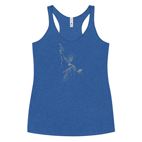 America : Land of the Gun Women's Tank Top - Mainstream Freedom