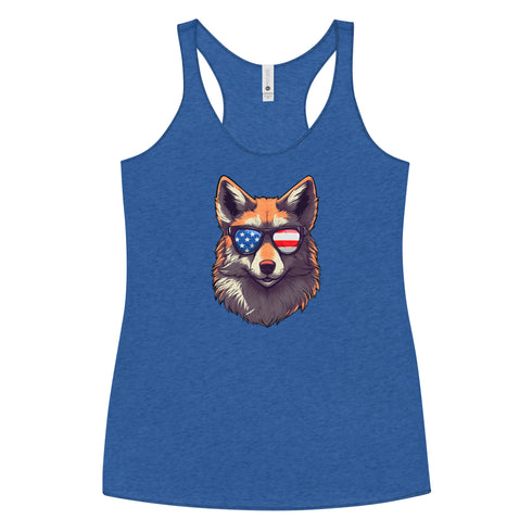 Furry Fox Women's Tank Top - Mainstream Freedom
