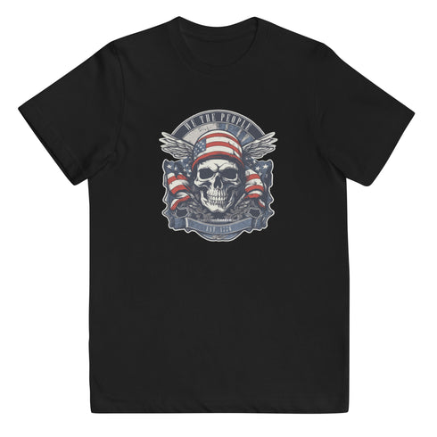 We The People Est. 1776 Youth jersey t-shirt - Mainstream Freedom