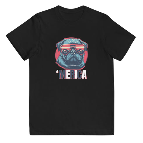 Merica Youth jersey t-shirt - Mainstream Freedom