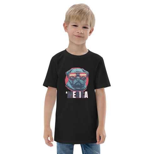 Merica Youth jersey t-shirt - Mainstream Freedom