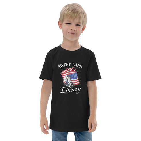 Sweet Land of Liberty Youth jersey t-shirt - Mainstream Freedom