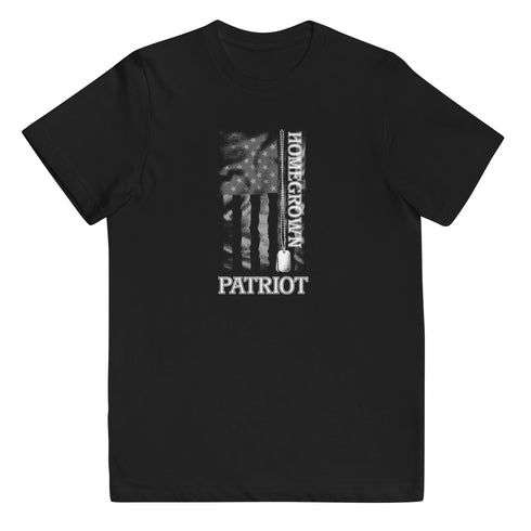 Homegrown Patriot Youth jersey t-shirt - Mainstream Freedom