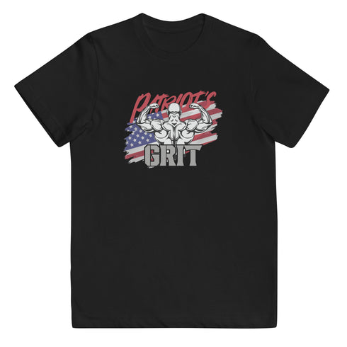 Patriot's Grit Youth jersey t-shirt - Mainstream Freedom