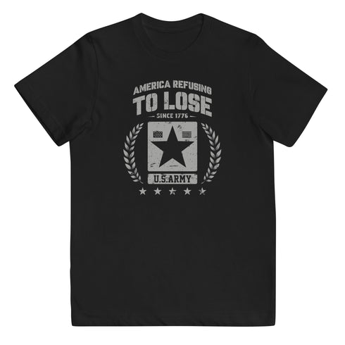 America Refusing To Lose Since 1776 Youth jersey t-shirt - Mainstream Freedom
