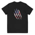 Patriot Grunge Slash Youth jersey t-shirt - Mainstream Freedom