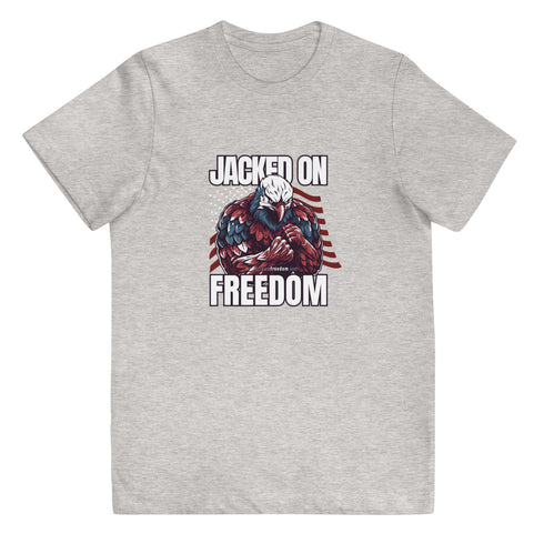 Jacked On Freedom Youth jersey t-shirt - Mainstream Freedom
