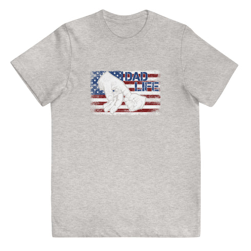 Dad Life Youth jersey t-shirt - Mainstream Freedom