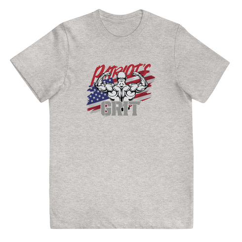 Patriot's Grit Youth jersey t-shirt - Mainstream Freedom