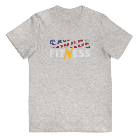 Savage Fitness Youth jersey t-shirt - Mainstream Freedom