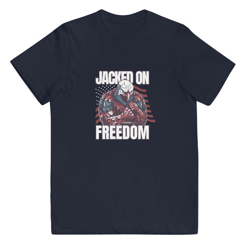 Jacked On Freedom Youth jersey t-shirt - Mainstream Freedom