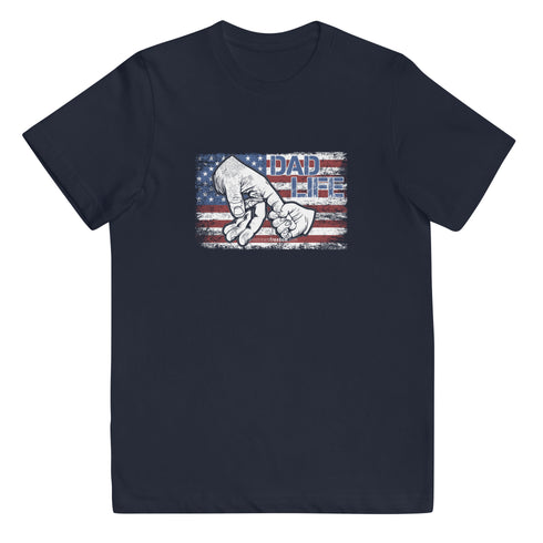Dad Life Youth jersey t-shirt - Mainstream Freedom
