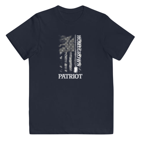 Homegrown Patriot Youth jersey t-shirt - Mainstream Freedom