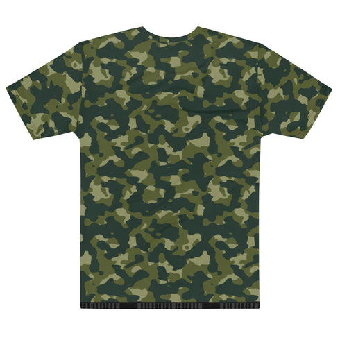 Military Star Camo Men's All-Over Print Crew Neck T-Shirt - Mainstream Freedom