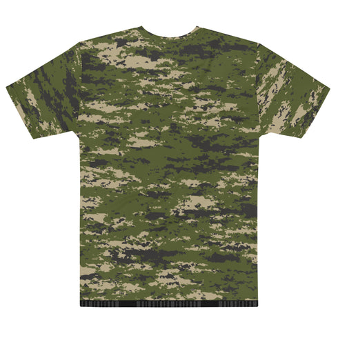 Patriot Camo Men's All-Over Print Crew Neck T-Shirt - Mainstream Freedom