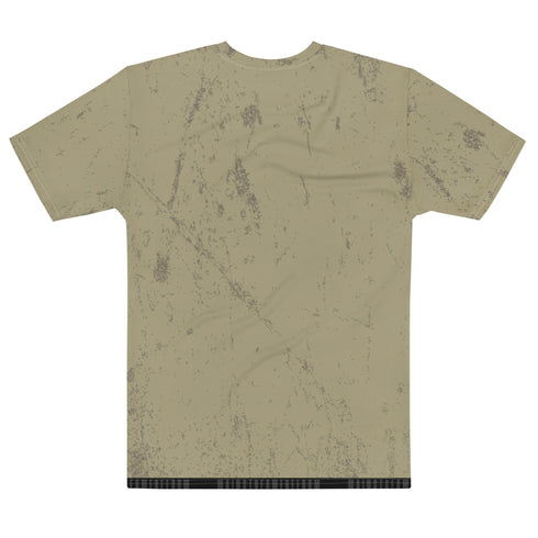Army Emblem (Army Tan) Men's All-Over Print Crew Neck T-Shirt - Mainstream Freedom