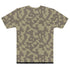 Veteran Flag Camo (Army Tan) Men's All-Over Print Crew Neck T-Shirt - Mainstream Freedom