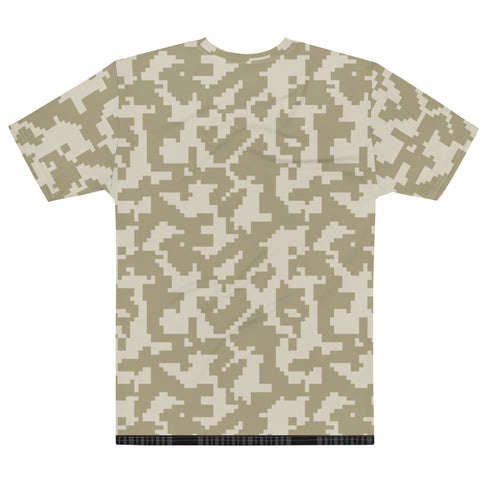 It Will Cut, It Will Kill Camo (Army Tan) Men's All-Over Print Crew Neck T-Shirt - Mainstream Freedom