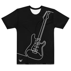 Guitar Lines Men's t-shirt - Mainstream Freedom