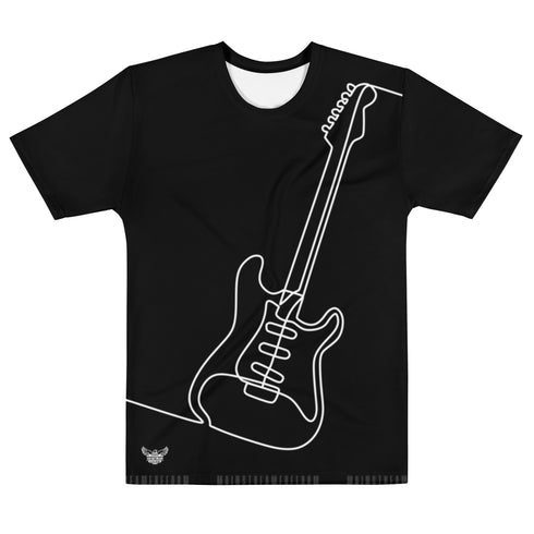 Guitar Lines Men's t-shirt - Mainstream Freedom