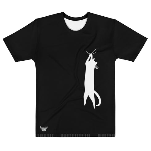 Clingy Cat Men's t-shirt - Mainstream Freedom