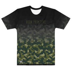 Born Primitive Camo Men's All-Over Print Crew Neck T-Shirt - Mainstream Freedom
