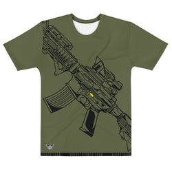 Gun Firearm Men's All-Over Print Crew Neck T-Shirt - Mainstream Freedom