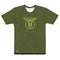 Army Emblem Men's All-Over Print Crew Neck T-Shirt - Mainstream Freedom