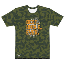 Best. Uncle. Ever. Camo Men's All-Over Print Crew Neck T-Shirt - Mainstream Freedom