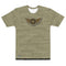 Military Symbolism Camo (Army Tan) Men's All-Over Print Crew Neck T-Shirt - Mainstream Freedom