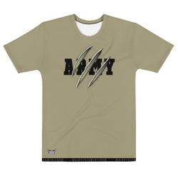 Army Scratch (Army Tan) Men's All-Over Print Crew Neck T-Shirt - Mainstream Freedom