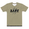 Army Scratch (Army Tan) Men's All-Over Print Crew Neck T-Shirt - Mainstream Freedom