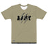 Army Scratch (Army Tan) Men's All-Over Print Crew Neck T-Shirt - Mainstream Freedom