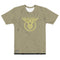 Army Emblem (Army Tan) Men's All-Over Print Crew Neck T-Shirt - Mainstream Freedom