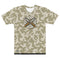 It Will Cut, It Will Kill Camo (Army Tan) Men's All-Over Print Crew Neck T-Shirt - Mainstream Freedom