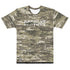 Patriot Camo (Army Tan) Men's All-Over Print Crew Neck T-Shirt - Mainstream Freedom