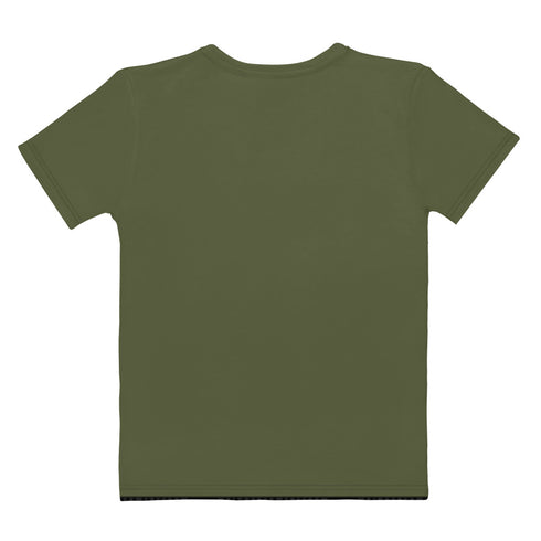 Army Scratch Women's All-Over Print Crew Neck T-Shirt - Mainstream Freedom