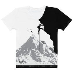 Mountain Climber Women's T-shirt - Mainstream Freedom