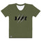 Army Scratch Women's All-Over Print Crew Neck T-Shirt - Mainstream Freedom