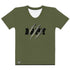 Army Scratch Women's All-Over Print Crew Neck T-Shirt - Mainstream Freedom