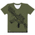 Gun Firearm Women's All-Over Print Crew Neck T-Shirt - Mainstream Freedom