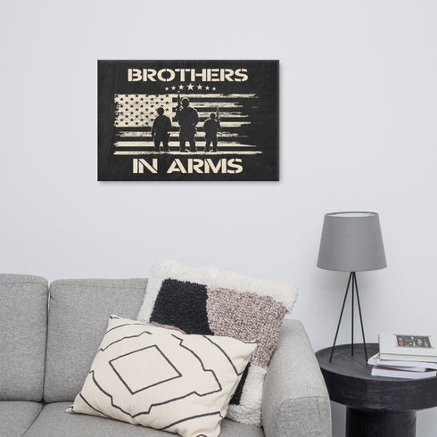 Brothers In Arms - Memorial Day Canvas - Mainstream Freedom