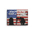 Stand for The Flag Kneel for The Fallen - Memorial Day Canvas - Mainstream Freedom