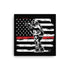 Thin Red Line Firefighter Canvas - Mainstream Freedom