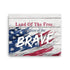 Land of The Free Because of The Brave - Memorial Day Canvas - Mainstream Freedom